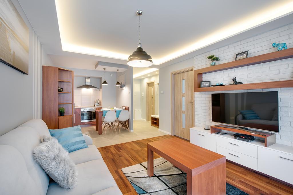 River Boulevards Apartment Kraków Eksteriør billede